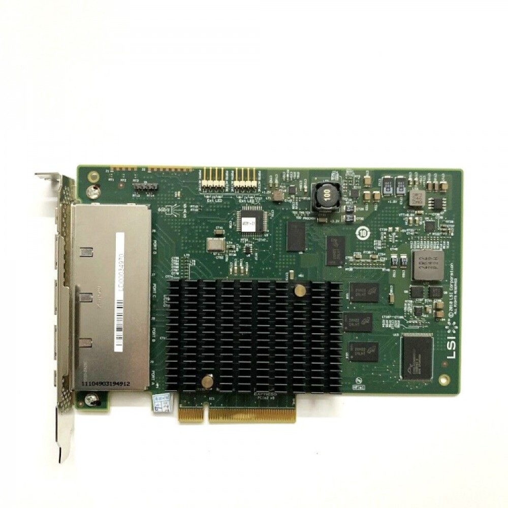 Broadcom LSI 9201‑16e PCIe2.0 IT‑Mode External‑Only SAS Host Bus Adapter