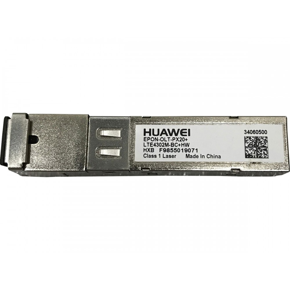Huawei EPON OLT PX20+ SFP Optical Module PN:34060500 Model LTE4302M-BC+HW