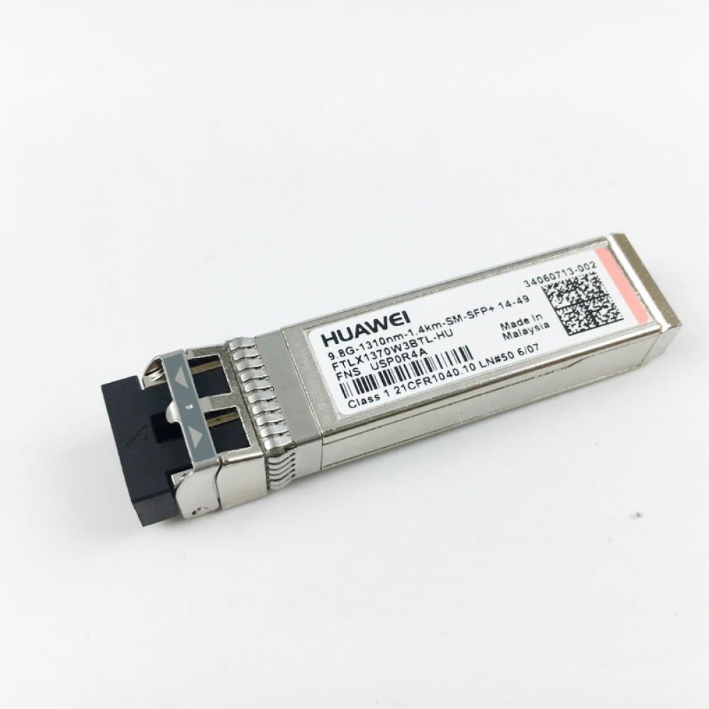 Huawei 9.8G 1.4km Single-mode SFP+ Optical Module PN:34060713