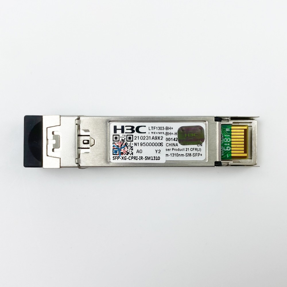 H3C SFP-XG-CPRI-IR-SM1310 CPRI SFP+ 1310nm 1.4km LC SMF Transceiver Module Full English Datasheet