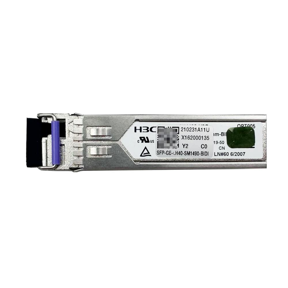 H3C SFP-GE-LH40-SM1490-BIDI 1G BIDI SFP TX1490/RX1310 40km LC Single-Mode Optical Transceiver Full Datasheet