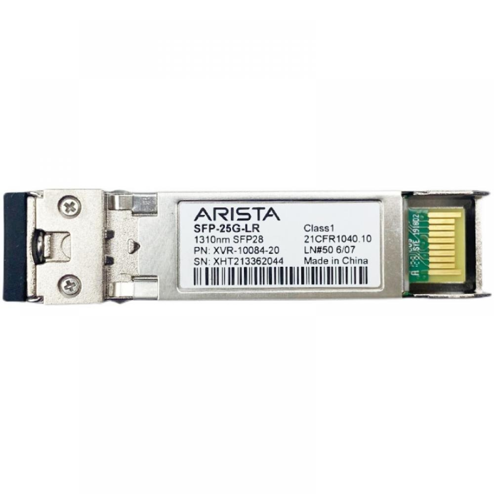 Arista SFP-25G-LR (XVR-10084-20) 25G SFP28 LR Single-Mode Optical Transceiver Module (1310nm, Duplex LC, 10km DOM)