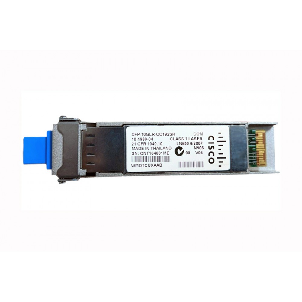 Cisco XFP-10GLR-OC192SR Multirate XFP Optical Transceiver