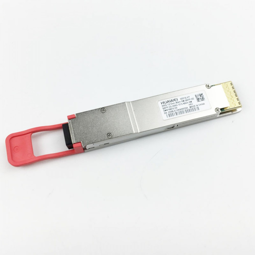 Huawei QSFP-DD 200G 40km Single-mode Optical Module PN:02312LHY
