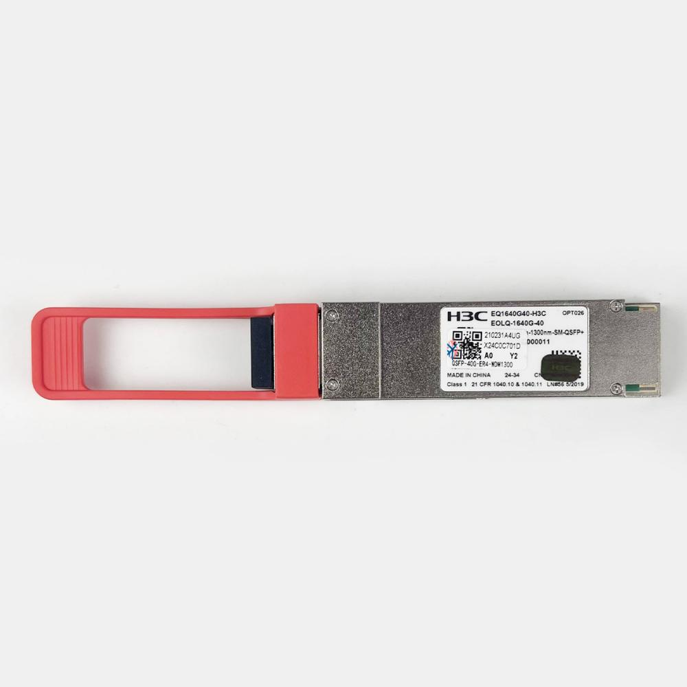 H3C QSFP-40G-ER4-WDM1300 (0231A4UG) 40GBASE-ER4 QSFP+ 1310nm 40km LC Single-Mode Optical Transceiver Full Datasheet