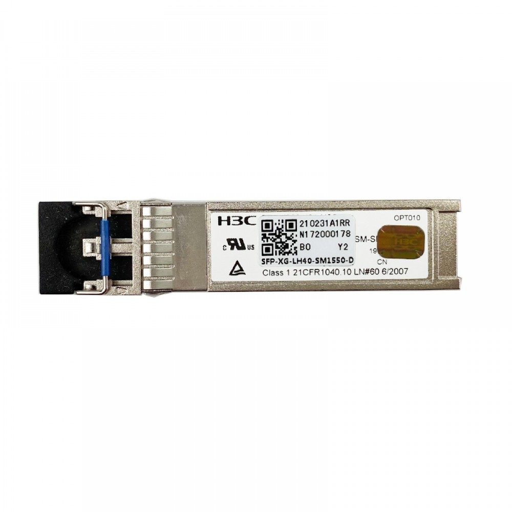 H3C SFP-XG-LH40-SM1550-D 10GBASE-ER SFP+ 1550nm 40km DOM LC SMF Transceiver Module Full English Datasheet