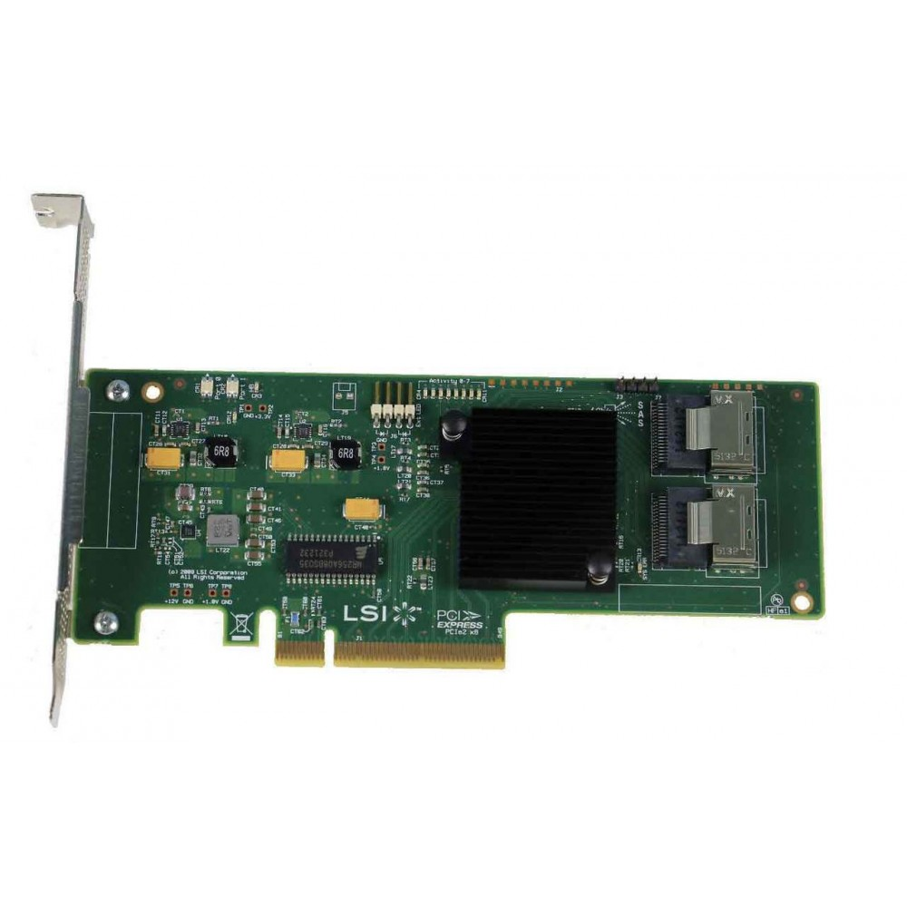 Broadcom LSI 9211‑8i PCIe2.0 IT‑Mode Internal‑Only SAS Host Bus Adapter