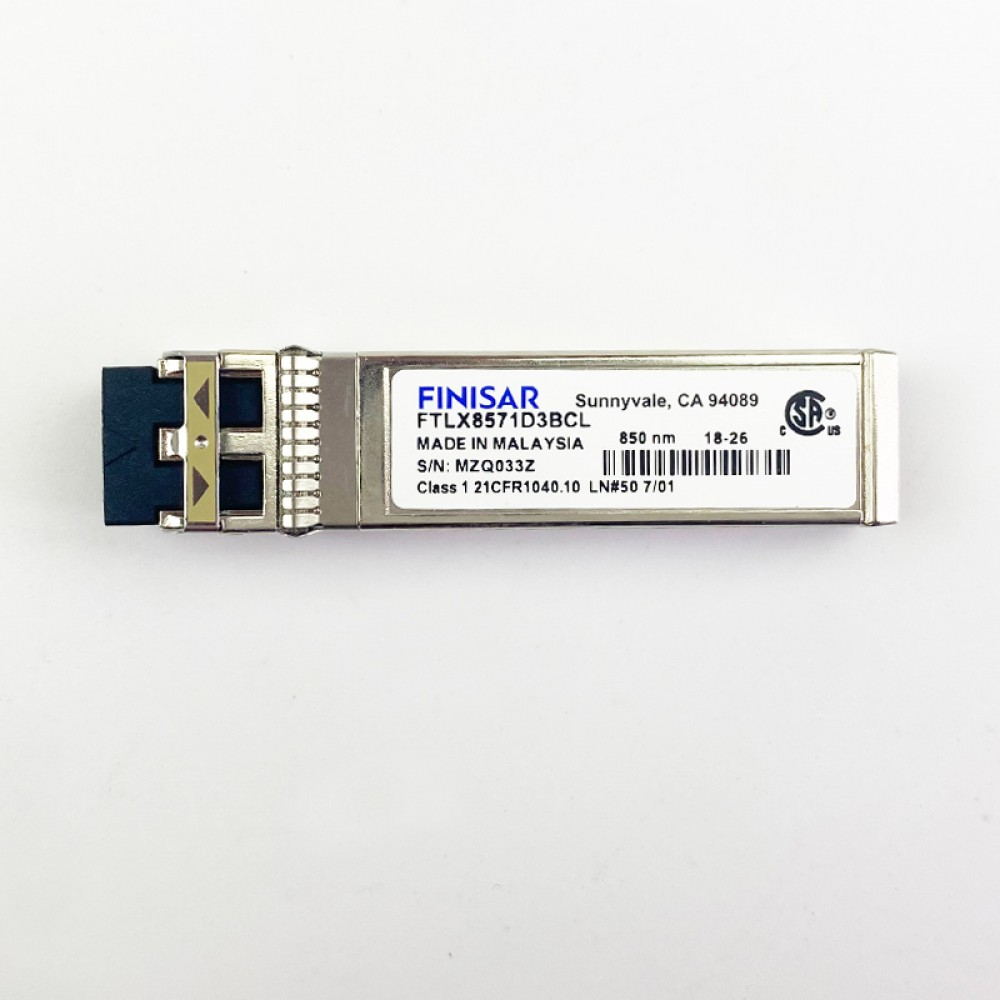Finisar FTLX8571D3BCL 10GBASE-SR SFP+ Transceiver