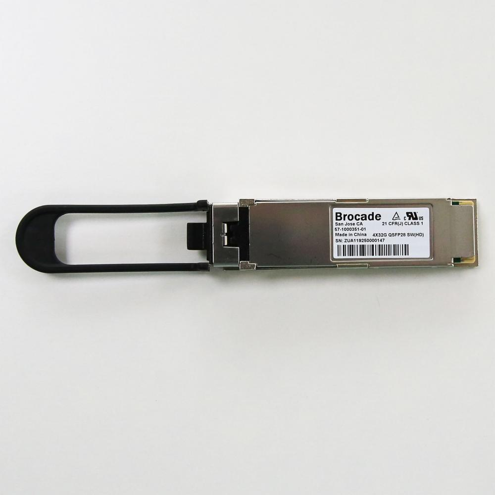 Brocade XBR-000275 4x32G FC QSFP+ SWL Transceiver Module (1-pack)