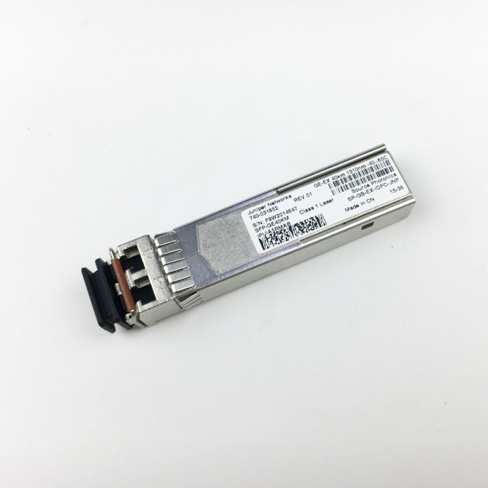 Juniper SFP-GE40KM (740-031852) SFP 1000BASE-EX Gigabit Single-Mode Optical Transceiver Module