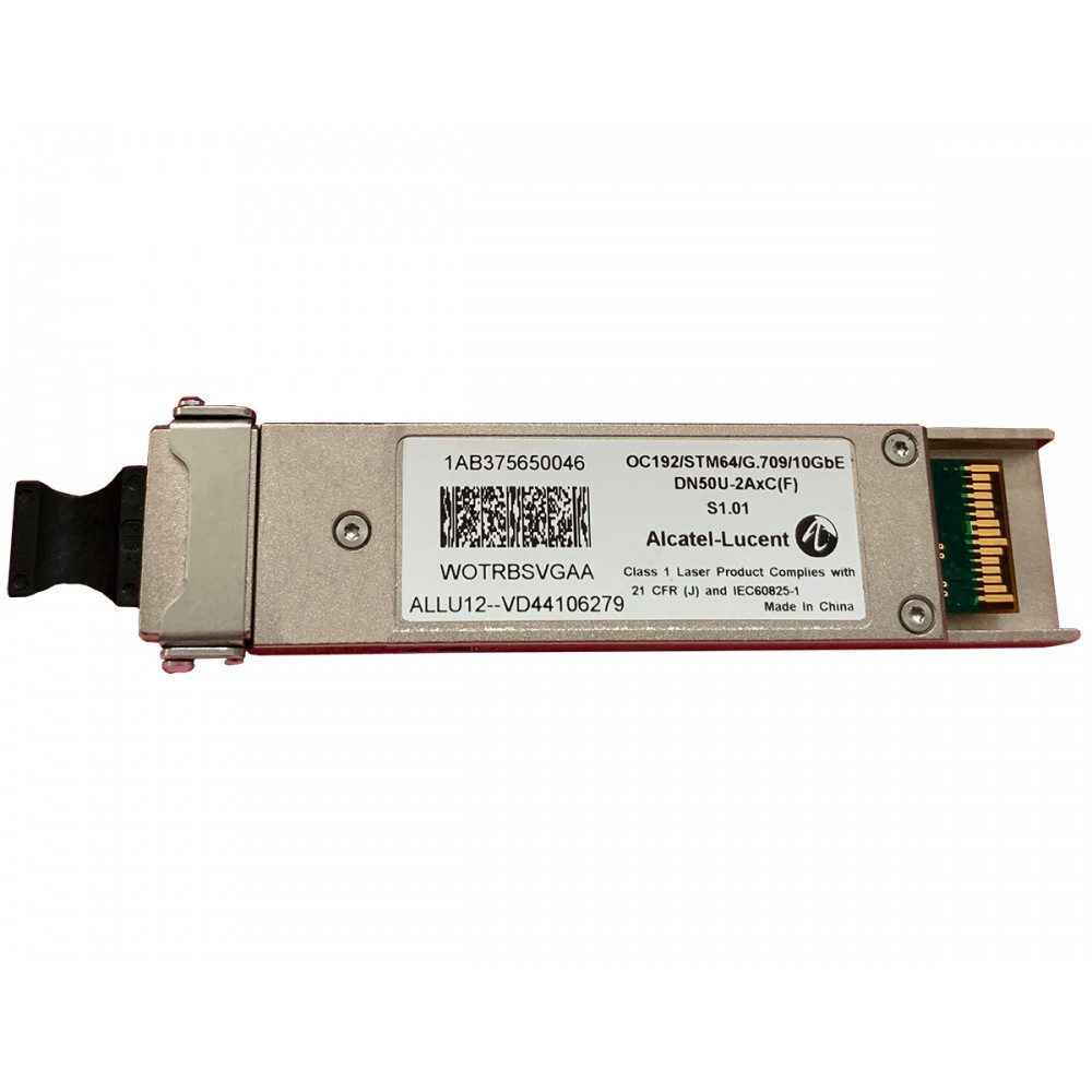 Alcatel-Lucent 1AB375650046 XFP Tunable DWDM C-Band 10G 80km Optical Transceiver Module