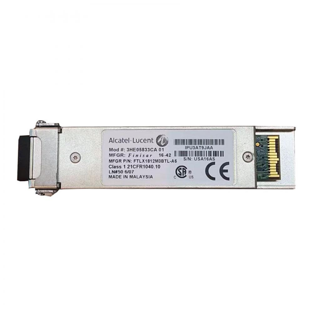 Alcatel-Lucent 3HE05833CA XFP 10GBASE-ZR 80km Telecom Long-Haul Optical Transceiver Module