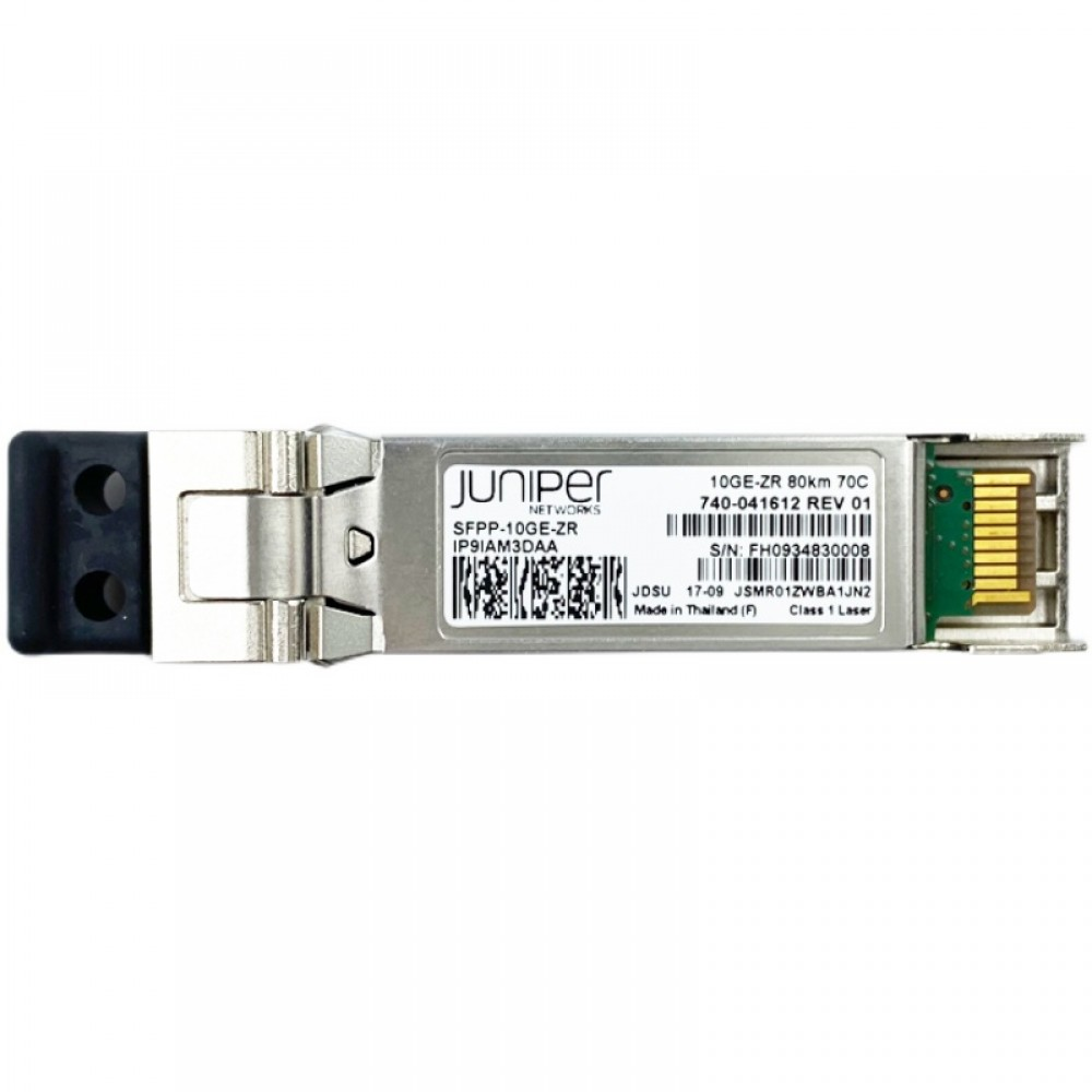 Juniper SFPP-10GE-ZR (740-041612) SFP+ 10GBASE-ZR 80km Long-Haul Single-Mode Optical Transceiver Module