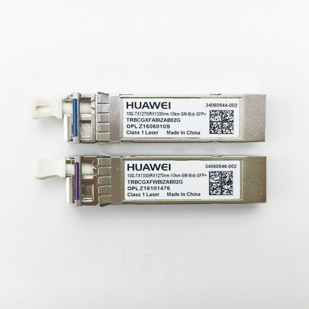 Huawei 10G Industrial BiDi 10km SFP+ Optical Module PN:34060546