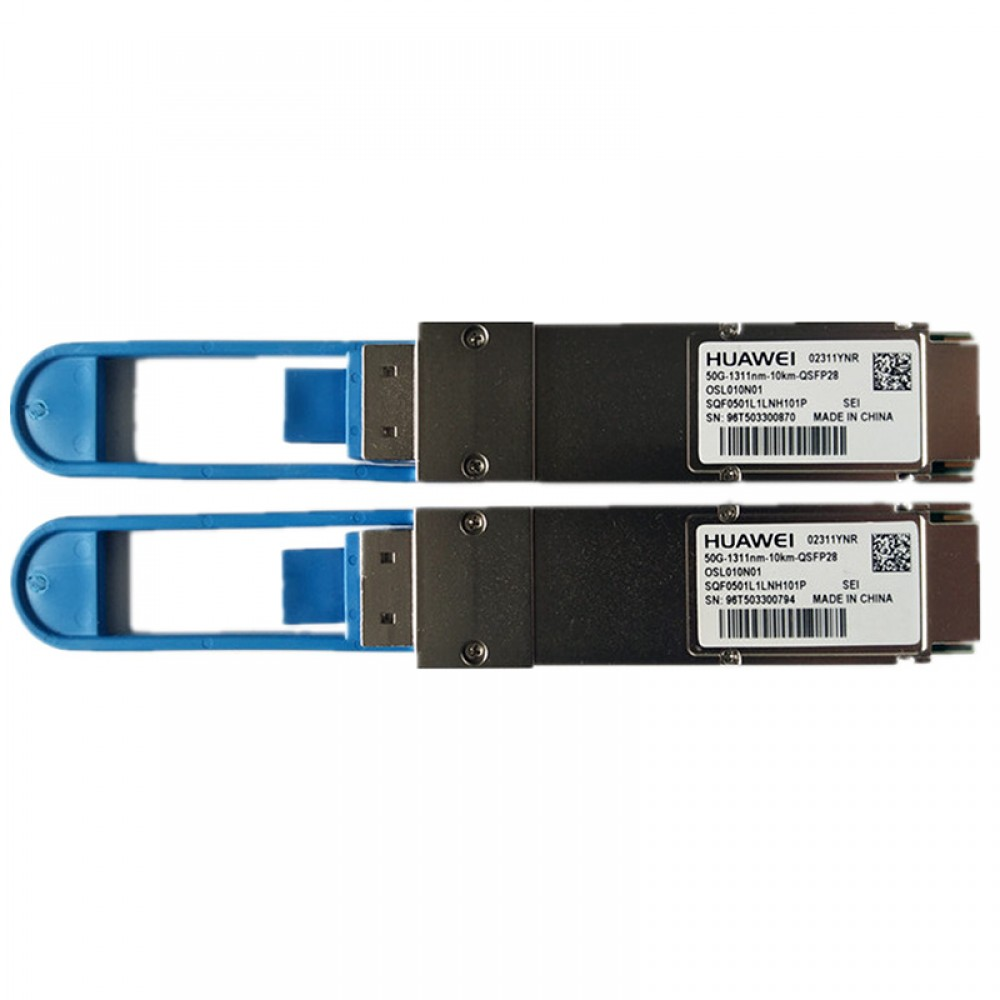Huawei QSFP28 50G 10km Single-mode Optical Module PN:02311YNR