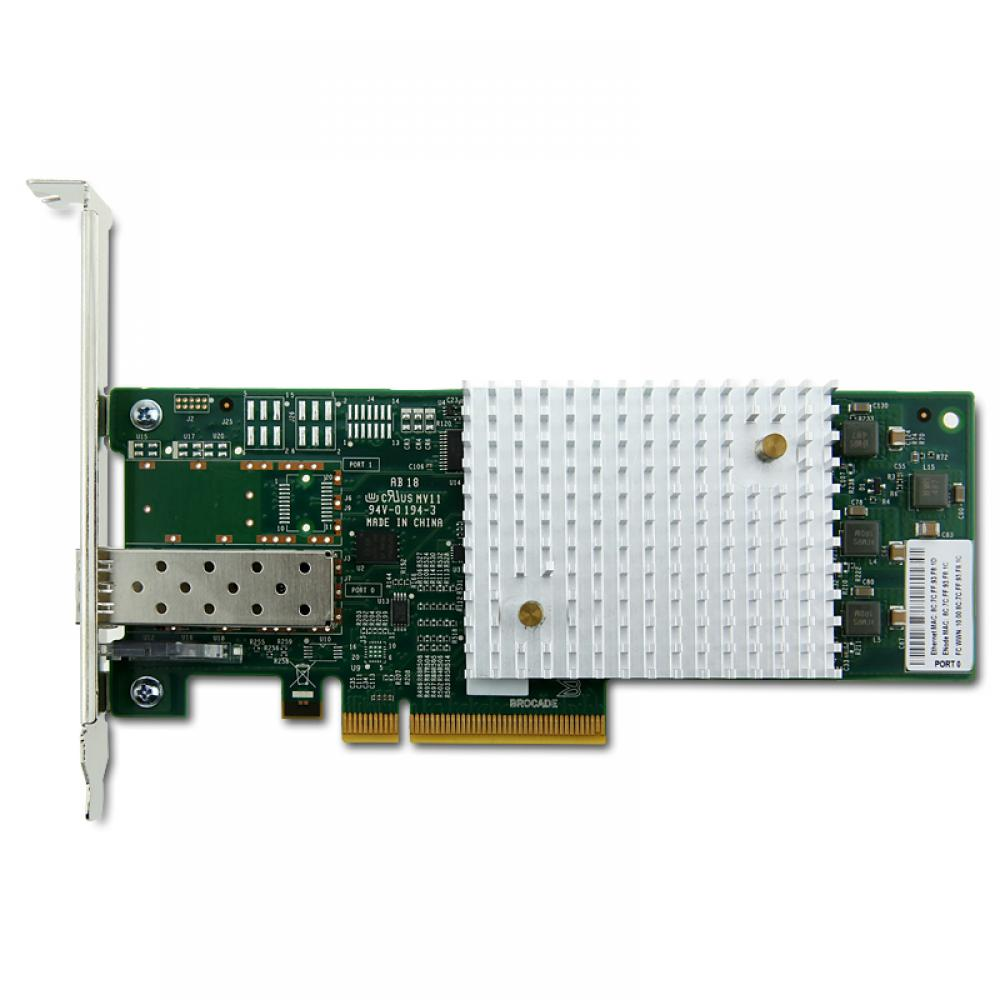 Brocade BR-1860-1P00 Single Port 10Gb FCoE CNA (10GbE SR SFP+ Included)