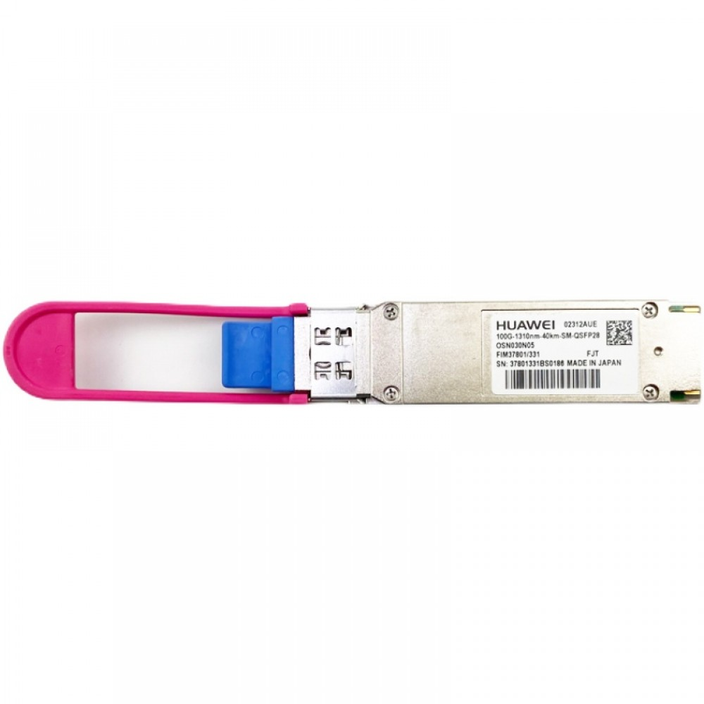 Huawei QSFP28-100G-ER4 40km Single-mode Optical Module PN:02312AUE